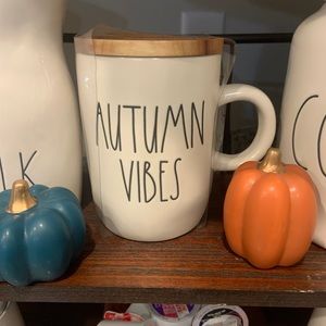 Autumn Vibes Mug With Coaster | Rae Dunn
